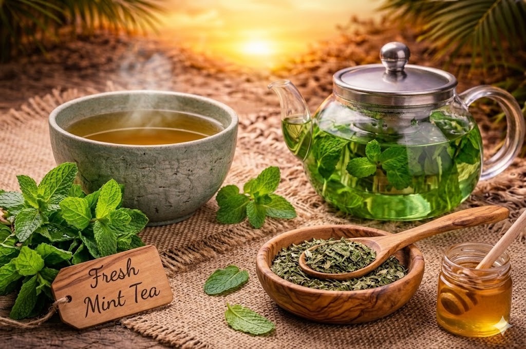 Fresh Mint Tea