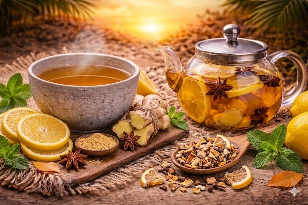 Ginger Lemon Tea