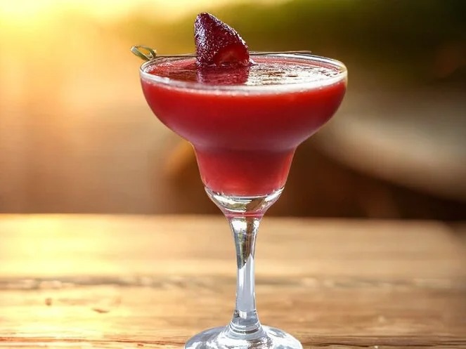 Strawberry daiquiri (alco)