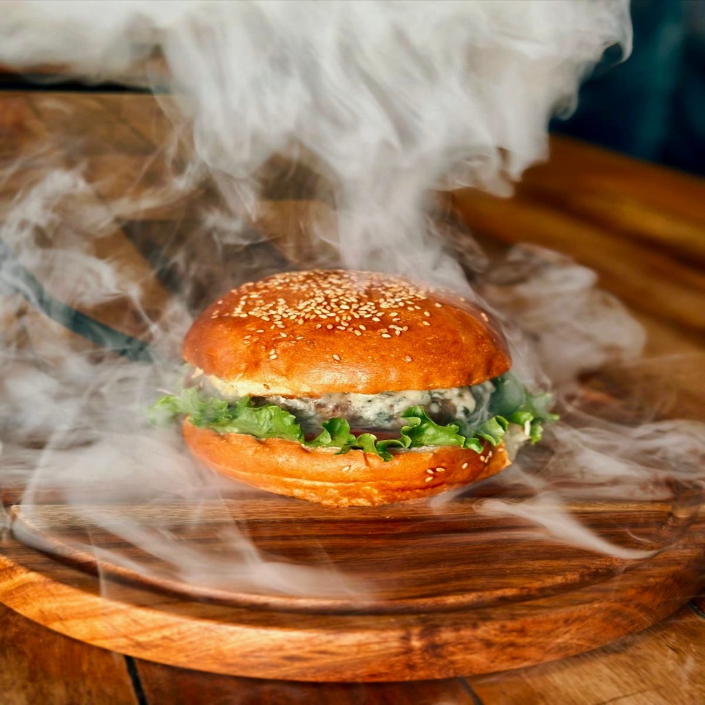 Smoked burger
