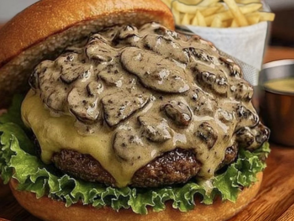 Forest Mushroom Burger