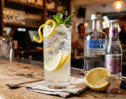 Vodka lemon