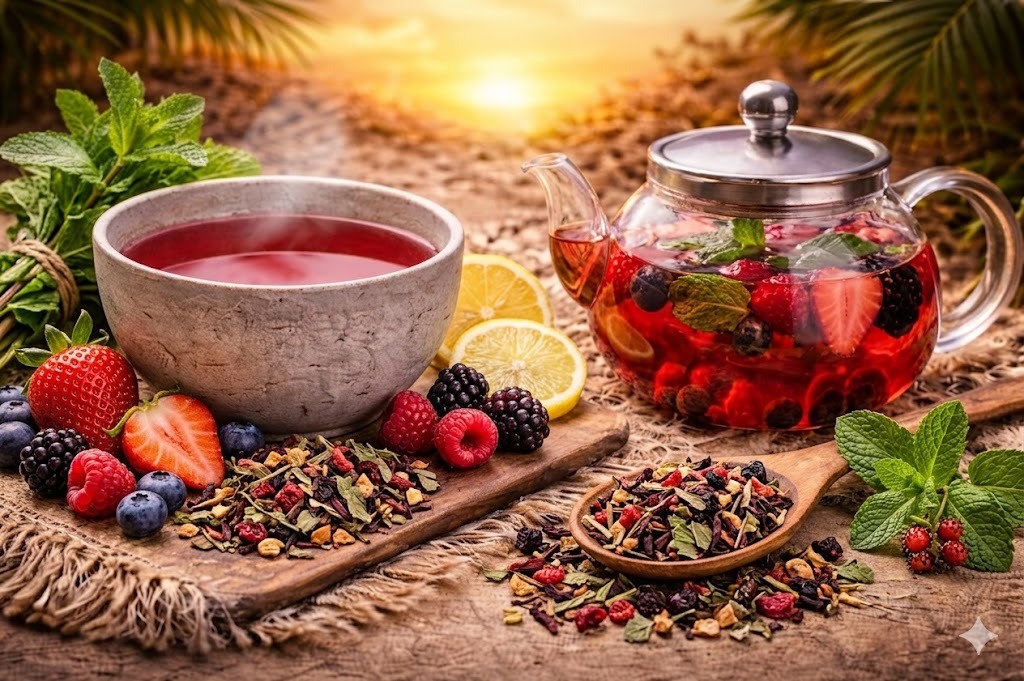 Mixberry Mint Tea