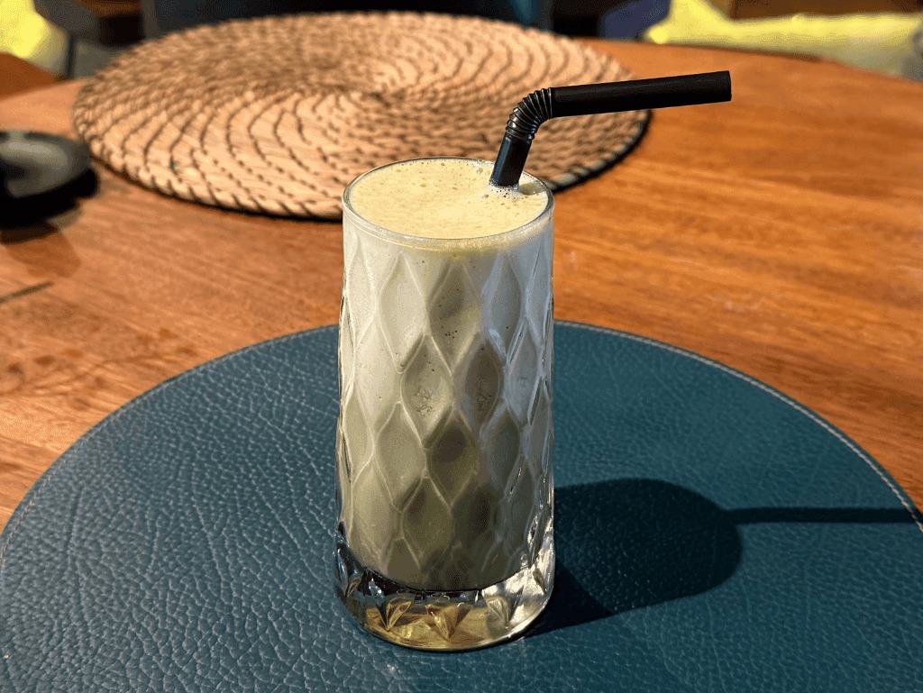 Vanilla Coconut Matcha Latte